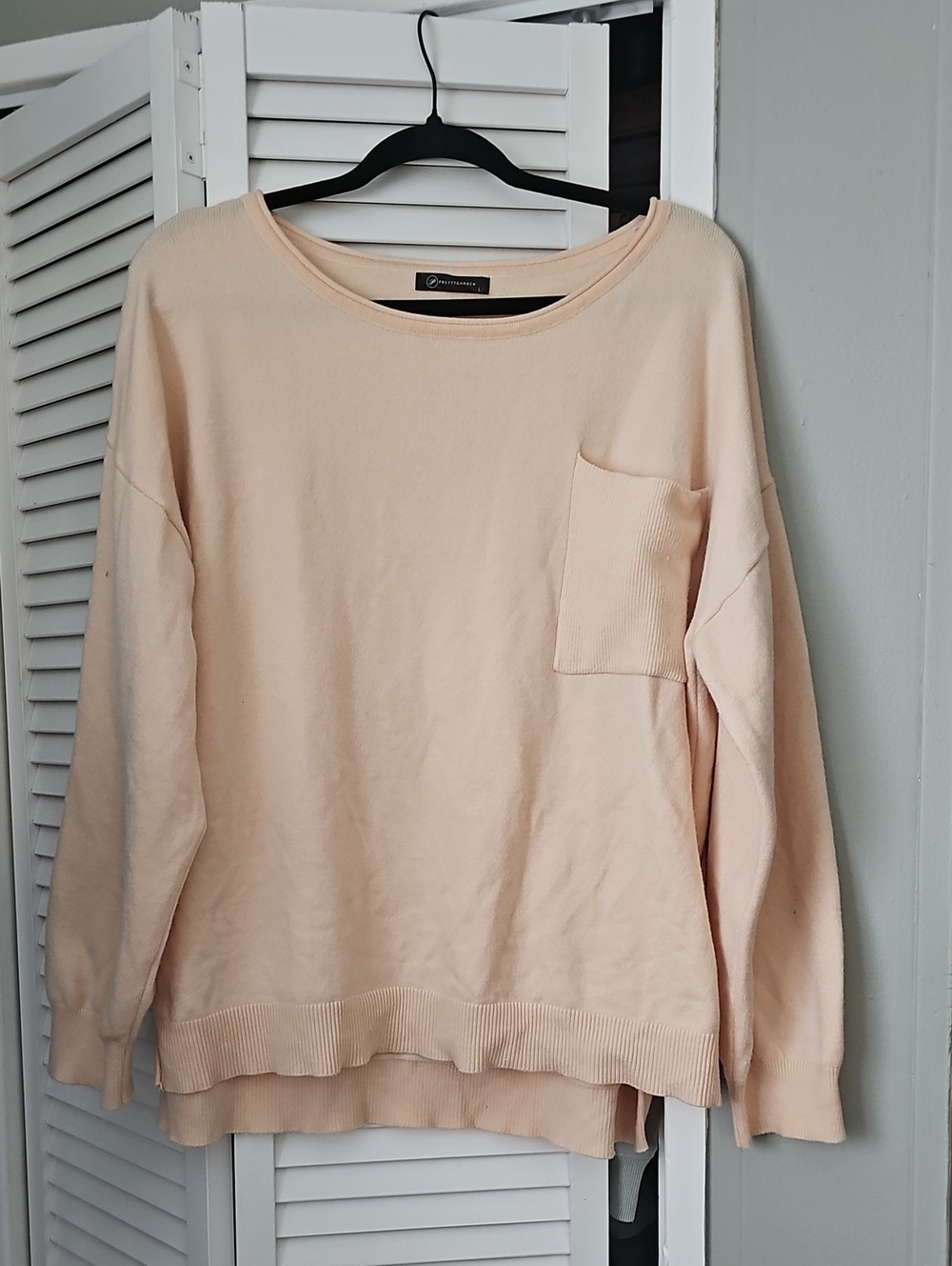 Apricot Knit Sweater